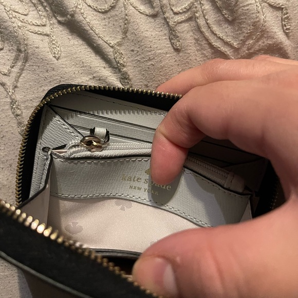 Kate Spade ♠️ Black coin wallet - Picture 10 of 13